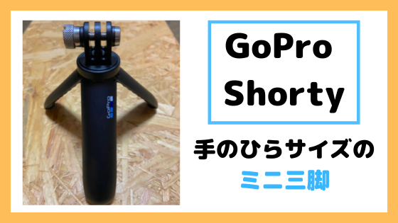 GoPro Shorty(ショーティー) レビュー