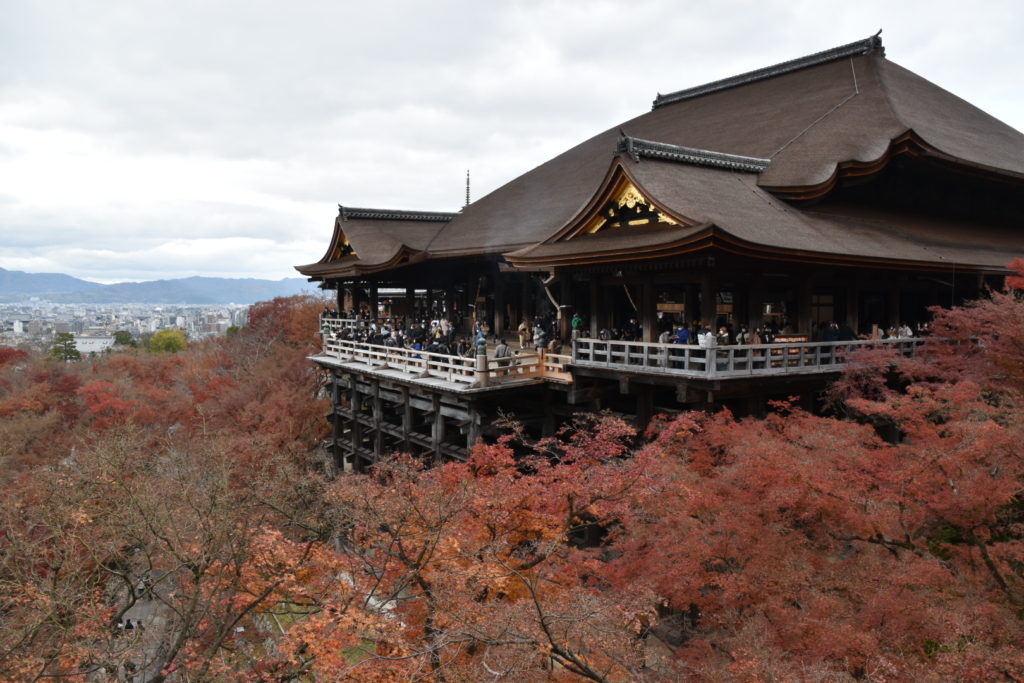 近鉄全線3日間フリーきっぷを利用して京都に寄り道した際の清水寺