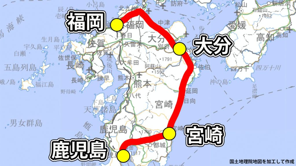 東九州新幹線ルート