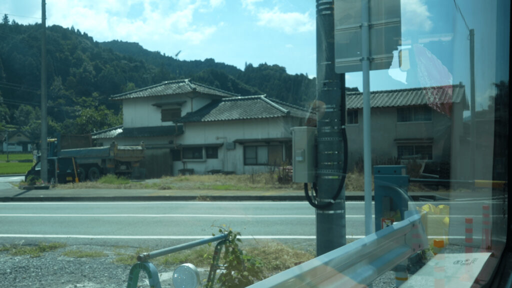 日田彦山線BRT車窓